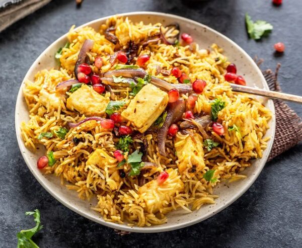 67. PANEER (CHEESE) BIRYANI - Taj Restaurant